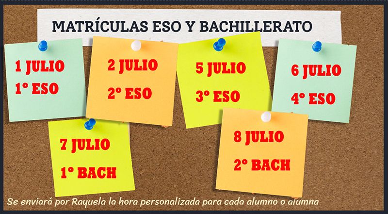 MATRICULAS MENOS PESO