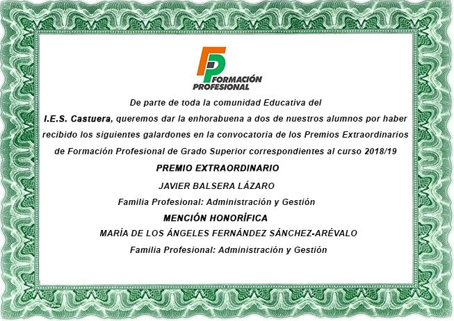 PREMIOS FP